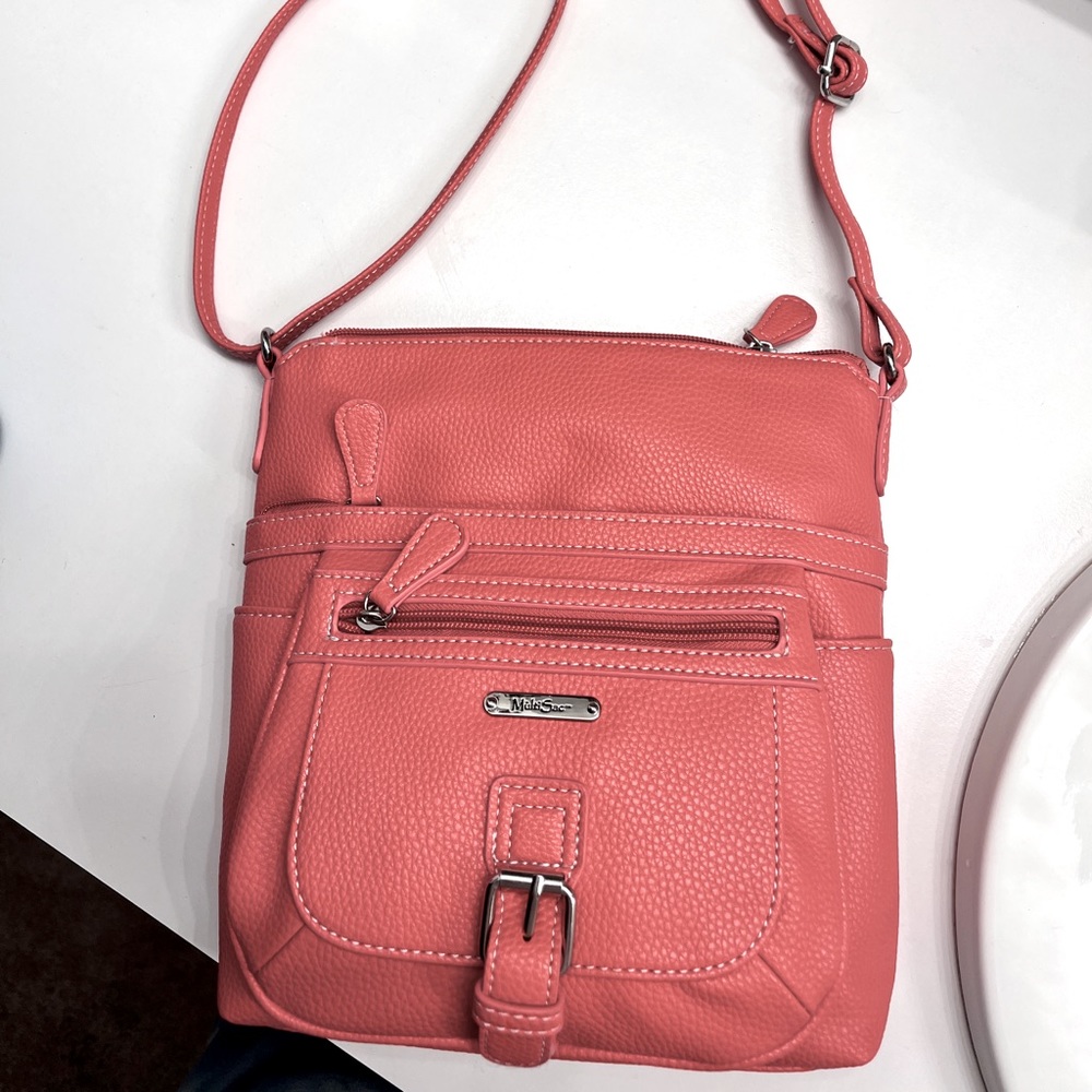 Peach crossbody never used